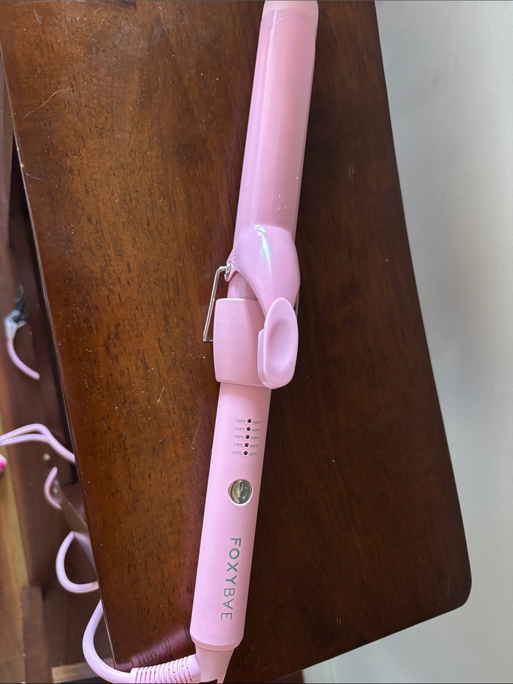 Foxybae Pink Curling Iron